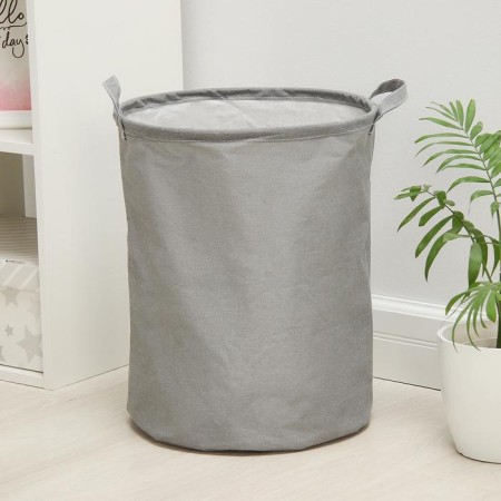 Besstal basket "Big washing", 35 × 45 cm, gray color-3