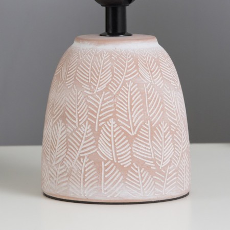 Lensi table lamp E27 40W terracotta 13x13x27.5 cm-3