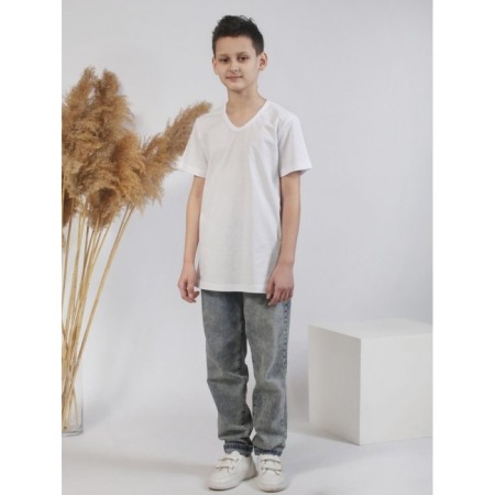 Teenage t -shirt, size 40, white color-2