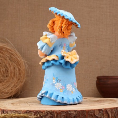 Kovrov toy "Baryshnya with a dog", ceramics-2