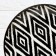 Lryagan Round Rishtan Ceramics 28 cm, Atlas in Dagger Pack