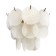 Wall lamp (sconces) Porto, 2xe14, color brass