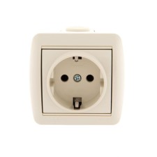 Розетка LEZARD 710-0300-122 Nata, ОП, IP20