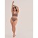 Panties Thong Women's String, size 52-54, chocolate color