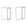 Viant mirror "Lima 50" 160x500x700 mm