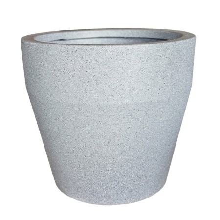 Kashpo for flowers "Chalice" 58x52 cm, 90 l, color gray granite