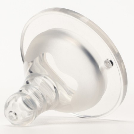Silicone nipple on a bottle, anti -br., From 0 months, wide throat, slow stream-1
