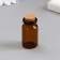 Decor for creativity Glass "A bottle with a cork" set of 5 pcs 8 ml 4x2.2x2.2 cm color color tea