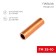 Copper sleeve GM 35-10 (35mm² - Ø 10mm) (in package. 5 pcs.) Rexant