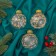 Set of balls plastic D-8 cm, 3 pcs "Giotto" Purvate Transparent