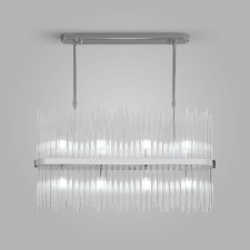 Светильник подвесной Bogate's Allure 485/8, E14, 8х60Вт, 800х170 мм, цвет хром