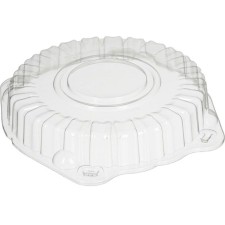 Крышка к контейнеру Т-207/1КН (М) (Т), круглая, цвет прозрачный, размер 21,85 х 21,85 х 3,5 см, объём 800 мл