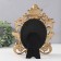 Polystone photo frame 10x15 cm "Munich" white with gold 25.5x18.5 cm