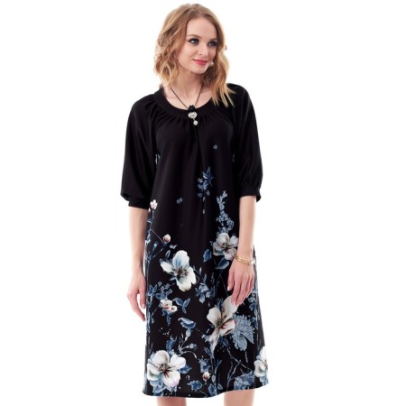 Women's dress, size 42, black color