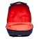 Youth backpack 41.5 x 29 x 18 cm, Grizzly, ergonomic back, laptop compartment, blue