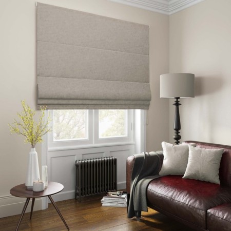 Roman curtain "Tina", size 100x175 cm, color light gray