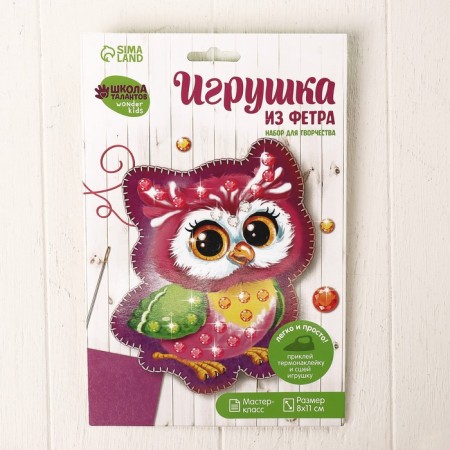 Set for creativity. Fetra toy with Thermonacle "Owl"-5