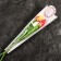 Package-cone for flowers, "flowers", white, 12.5x4x40 cm