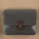 Bag Cauline, sewing, 6 × 4 cm, dark brown/bronze color
