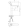 D&K Venice Baciano DA1032056 sink mixer, single -legged, high spout, white/chrome 566551