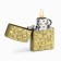 Lighter gasoline "curls" in a gift box