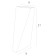 Facade lamp Arte Lamp Cometa A1524al-1wh, LED, 6 W, 9x9x21 cm, 360 lm, white