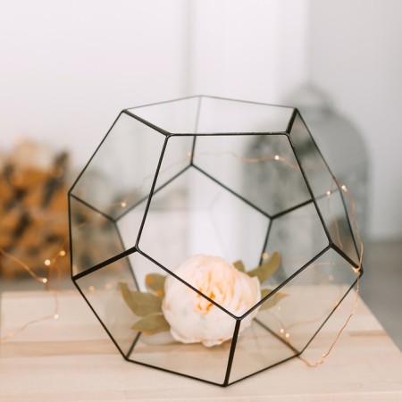Florarium "ball" Big (seam black)-4