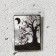 Set of pins "dark night" 7 x 9 cm