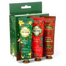 A set of New Year's hand creams for 30 ml, 3 pcs