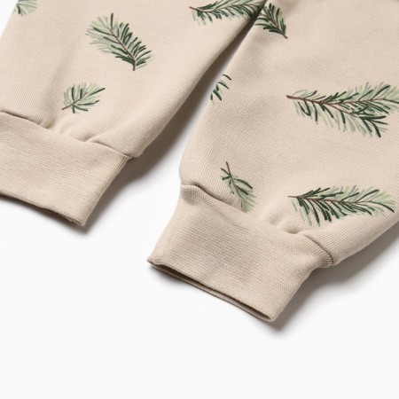 Costume (sweatshirt and trousers) I am "spruce twigs", height 86-92 cm-7