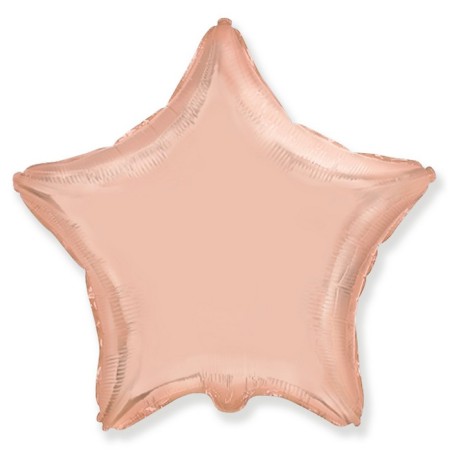 Foil ball 18 "Pink Gold", star