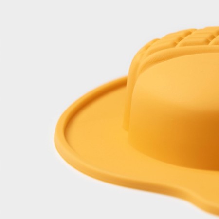 Baking uniform “Autumn time”, silicone, 7 cells, 26 × 25.5 × 3 cm, orange color-3