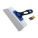 Facade tundra spatula, 300 mm, stainless steel, two -component handle