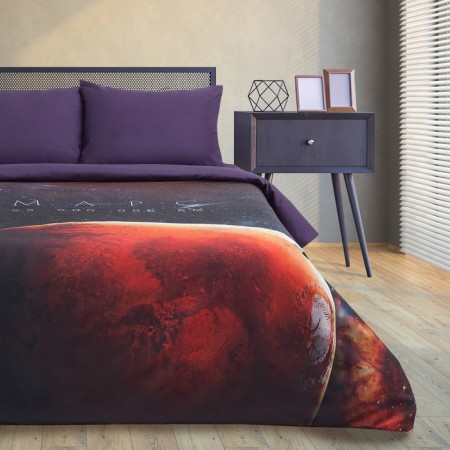 Bed linen "Ethel" 2 SP Red Planet 175*215 cm, 220*240 cm, 50*70 cm - 2 pcs-2