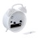 Clock - desktop's alarm clock, discrete move, 9.8 x 12 cm, aa