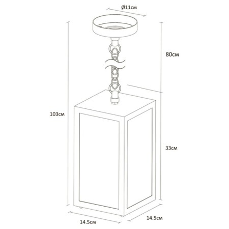 Street suspended lamp Arte Lamp Belfast A4569SO-1BK, E27, 60 W, 15x15x33 cm, black-2