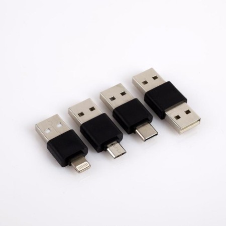 Light device "Double Dishash Shar" 7 cm, 4 connectors, glow RGB, 5 V-7