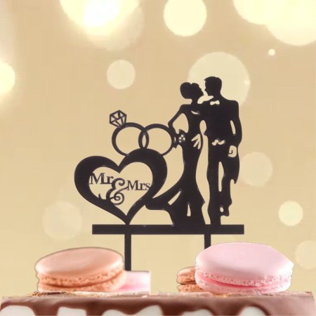 Topper "newlyweds and rings"-1