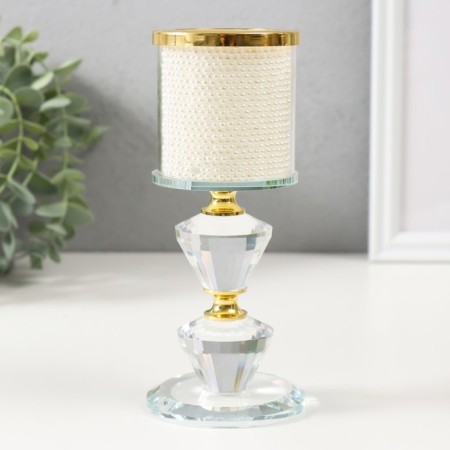 Glass of glass per 1 candle d = 4 cm "Marcel" 7x7x17 cm