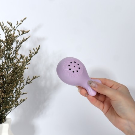 Washing brush "Kit", silicone and foam rubber, 9.8 cm, color mix-2