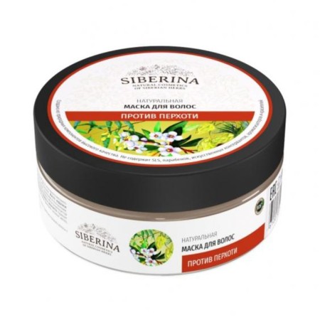 Natural hair mask "Against dandruff, 170 ml