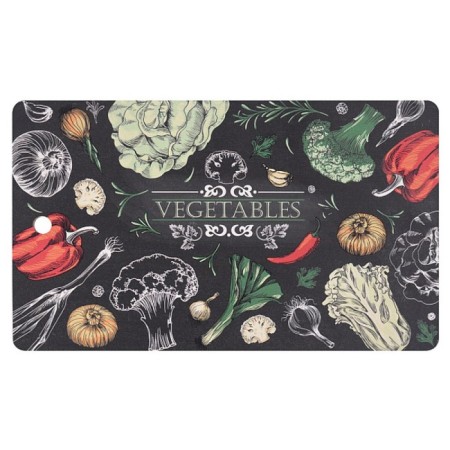 Greeting board multidote "Vegetable bouquet", birch, size 29x17 cm