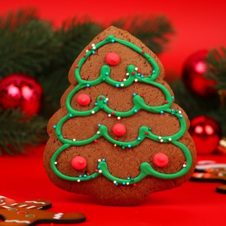 Honey cookies "Winter MIX-3" in assortment, 60 g-5