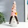 Interior doll "Granny in a cap with chamomile and roses" 36x7x6 cm cm cm