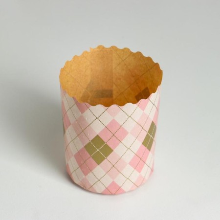 Paper form for cake "rhombics" 70 x 85 mm-1