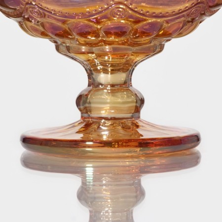 Glass Glass Magistro "La-Channel", 350 ml, 12 × 10.5 cm Amber color-2