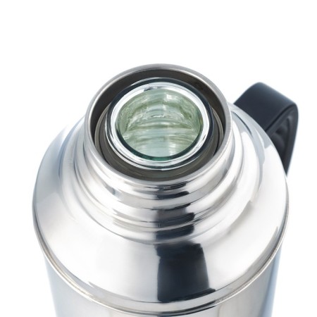 Thermos 2 l, with a glass flask, retains heat 24 hours, chrome, 38.5 x 15.5 cm-3
