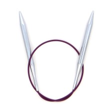 Knitting needles, circular, d = 6 mm, 40 cm
