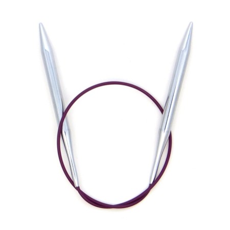 Knitting needles, circular, d = 6 mm, 40 cm