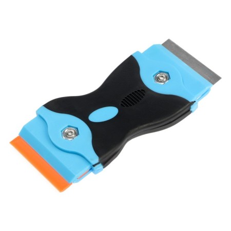 Tundra scraper, double -sided - plastic -metal, rubberized handle, 45 mm-2